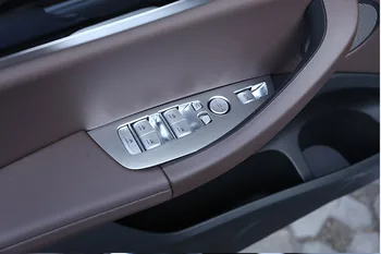 4buc ABS Cromat Usa Masina geamurilor Buton Comutator Frame Cover Garnitura Pentru BMW X3 G01 2018 Accesorii Auto