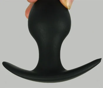 Silicon negru Anal Toy Diametru 39/45/55/66/76/81mm Mare Anale Dilatator Butt Plug GSpot Masaj de Prostata Buttplug Gay Sex Toy