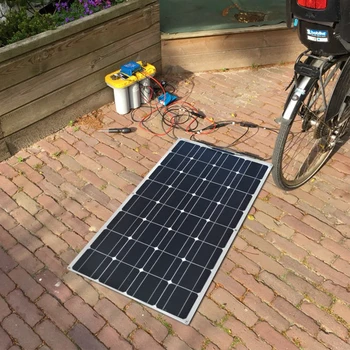 XINPUGUANG Brand Panou Solar de 100W, 200w ETEF Flexibilă baterie de 12V incarcator de celule solare Monocristaline pentru baterie kit sistem de china