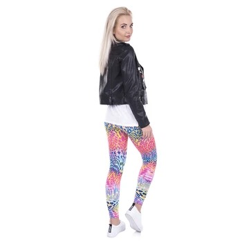 Talie Mare Pentru Femei Pantaloni Fierbinte De Vânzare Jambiere Colorate Leopard Printed Legging Pentru Femei De Moda Sexy Pantaloni