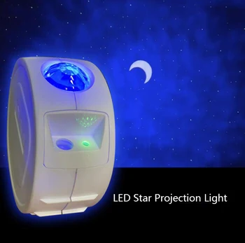 Ocean Star Sky Galaxy Proiector Lampa de Dormitor pentru Copii Star LED Noapte Lumina de Încărcare USB Lampa de Proiecție Copii Cadou Dropship