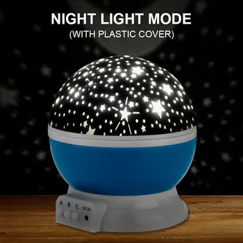 Cer Proiector de Stele, Luna Galaxy Lumina de Noapte Pentru Copii Dormitor Copii Decor Proiector Rotativ Pepinieră Lumina de Noapte LED-uri Lampa Copil
