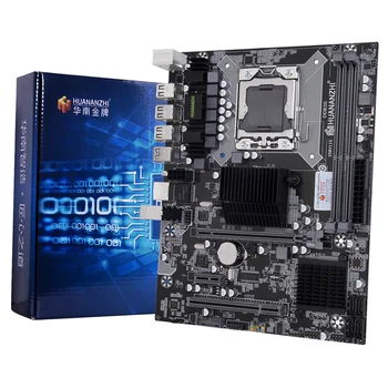Reducere placa de baza CPU RAM set HUANANZHI X58 placa de baza cu CPU Xeon X5650 2.66 GHz RAM 8G(2*4G) REG ECC 2 ani garantie