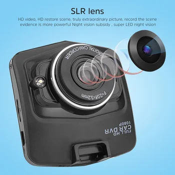 Aoshike Originale Mini Auto Dashcam DVR cu Camera de Bord Cam Recorder Video Recorder G-senzor Viziune de Noapte Urmă Registrator Video