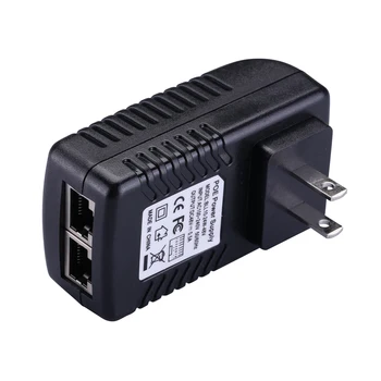 DC48V 0.5 UN Injector POE Spliter Pentru CCTV aparat de fotografiat IP IEEE802.3af POE Switch Ethernet POE Adaptor UE/marea BRITANIE/SUA/AU Standard Opțional