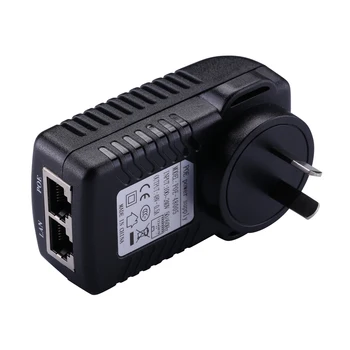 DC48V 0.5 UN Injector POE Spliter Pentru CCTV aparat de fotografiat IP IEEE802.3af POE Switch Ethernet POE Adaptor UE/marea BRITANIE/SUA/AU Standard Opțional