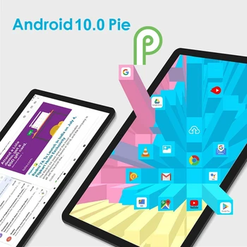 ZONKO 10 inch Comprimat Android de 10 3G Telefon, Tablet PC-ul Cartelă Sim Tablete 2GB RAM 32GB ROM 1280*800 IPS Dual Camera WiFi GPS