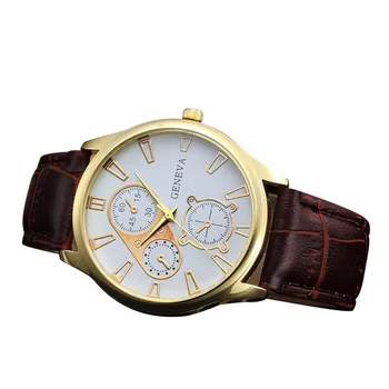 Noua lista Barbati ceas Brand de Lux Ceasuri Cuarț Ceas de Moda din Piele curele de Ceas Sport Ieftine ceasuri relogio de sex masculin 533