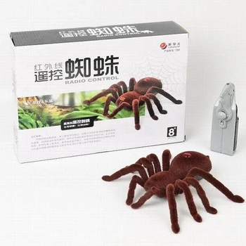 Upgrade-Noi 2-way Infraroșu Control de la Distanță RC Spider Spider Electric Jucărie Animale de companie Super-Realiste Glumă Electronice Jucarii pentru Copii