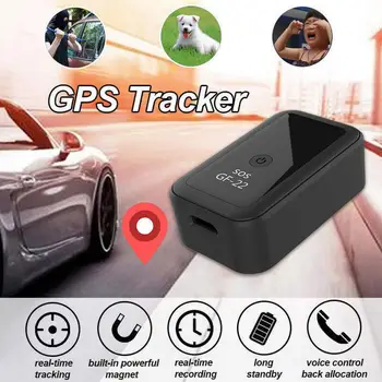 GF22 Masina de Urmărire Dispozitiv Anti-furt Mini Masina de APLICAȚIE în timp Real de Urmărire GPS de Localizare Adsorbție Înregistrare Anti-a pierdut Vocea de Control Rec
