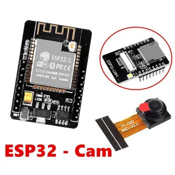 ESP32 Cam ESP32-Cam WiFi Bluetooth ESP32 Modul de Camera de Bord de Dezvoltare cu OV2640 Modul Camera