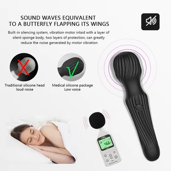 Mini Vibrator Clit Baghetă Magică G-Spot Masaj jucarii Sexuale pentru Femei Pentru Orgasm Stimulator Adulti Jucarii USB Recharherable Intim Bunuri