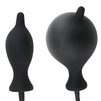 Silicon Gonflabil Mare Anal Plug Max 12cm Vibrator Pompa Dilatator Anal Expander Dop de Fund de Prostata pentru Masaj Jucarii Sexuale pentru Barbati Femei