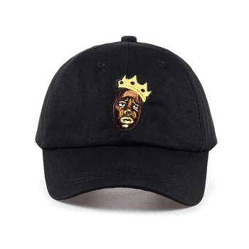 2017 Moda Tata Pălării de vânzare fierbinte unisex din bumbac reglabil șapcă de baseball cu negru purtând o coroană de broderie șapcă de baseball