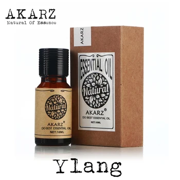 Ylang Ylang Ulei Esențial AKARZ Brand de Top Organismului Fata de Îngrijire a Pielii, Spa Mesaj de Parfum Lampa de Aromoterapie Ulei de Ylang Ylang