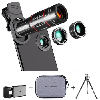 . 28X HD aparat de Fotografiat Telefon Mobil Lentile de Telescop Zoom Obiectiv Macro Pentru Iphone Samsung Smartphone Ochi de Pește Lente Mobile Inteligente