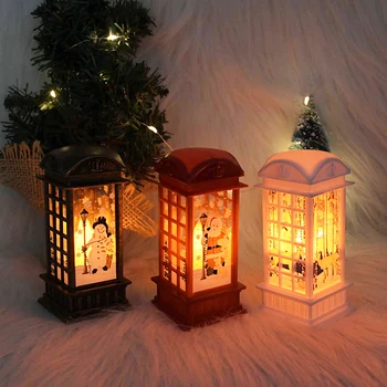 Decor de crăciun LED-uri de Crăciun Ceai Lumina Lumanarea Pomul de Craciun Ornament Pandantiv Pentru Decor Acasă Navidad Cadou Ambarcațiunile Lumina