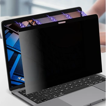 Magnetic Protector de Ecran de Confidențialitate Pentru MacBook M1 Chip Pro 13 A2338 2020 Anti-spy Laptop Film Protector Filtru de Confidențialitate pentru Mac