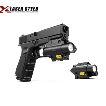 Selft apărare pistol pistol laser dublu rosu IR cu scopul de laser si lanterna combo pentru pistol sau pușcă sig sauer p320