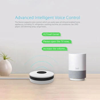 AVATTO Universal Tuya WiFi Smart IR Remote Controller pentru Aer Conditionat, TELEVIZOR, Smart Home de la Distanță cu Infraroșu pentru Alexa, Google Acasa