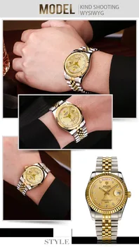 Holuns watch mens ceasuri de moda 316L oțel ceas diamante Miyota quartz de afaceri de sex masculin ceas calendar data rezistent la apa 50M