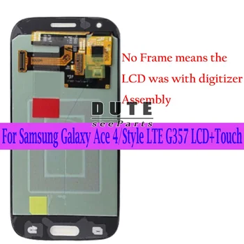 SUPER AMOLED LCD pentru Samsung Galaxy Ace4 Ace 4 SM-G357 G357FZ G357 Display LCD Touch Screen Digitizer Asamblare