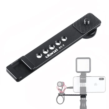 ULANZI PT-7 Rece Pantof Stand Suport Vlogging de Extensie Microfon Placă cu 1/4
