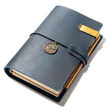 Autentic Retro Din Piele Jurnal De Inlocuit Papetărie Notebook Vintage Handmade Jurnal De Călătorie Cadou De Ziua A5 A6 Notepad Planificator