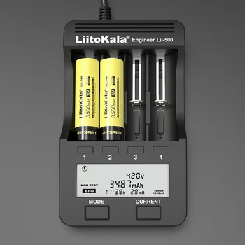 LiitoKala 18650 Baterie Lii-35S 3.7 V Li-ion 3500mAh 10A descărcare de gestiune a bateriei de Alimentare Pentru dispozitive de ridicat de scurgere