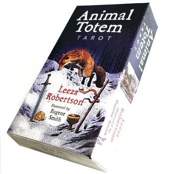 2020 Nou Animal Totem Cărți de Tarot Amuzant Joc de Bord de Tarot Jocuri de cărți, jocuri de familie 78 buc/set