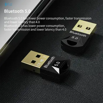 Essager Bluetooth USB 5.0 Adaptor Dongle Pentru Calculator PC Mouse Wireless Keyboard PS4 Aux Bluetooth Audio 5 Receptor Adaptor
