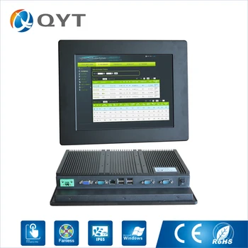 Industriale touch screen panel pc-ul fără ventilator N2800 cu 12