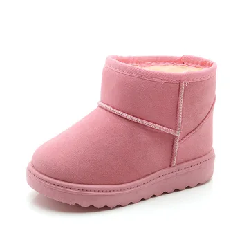 NOI 2020 Copii Martin Cizme Impermeabile Paiete de Iarna pentru Copii Cizme de Pluș Cald Fete Cizme de Zăpadă Prințesă de Moda Pantofi de Școală
