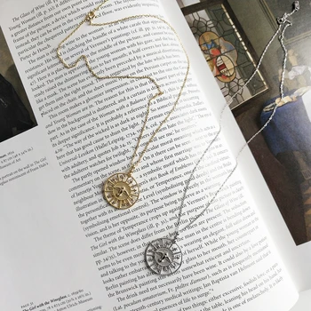 LouLeur argint 925 ajurata rotund pasăre pandantiv colier de aur noroc ruleta creative colier pentru femei bijuterii fine