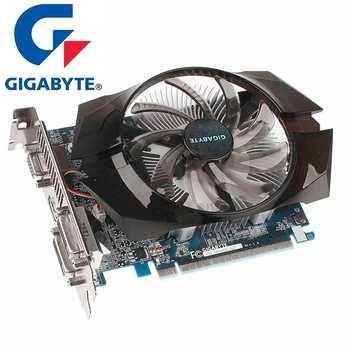 GIGABYTE GTX 650 1GB plăci Grafice 128Bit GDDR5 placa Video pentru placa video nVIDIA Geforce GTX650 1GB HDMI Dvi Folosit Carduri VGA La Vanzare N650