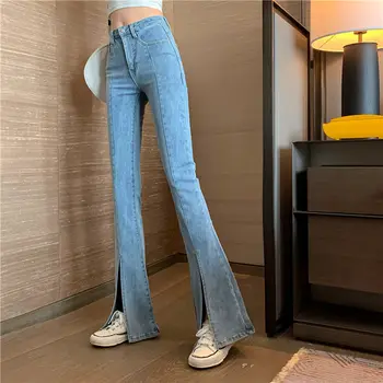 Ay1039 2020 primavara vara toamna noi femeile de moda casual Pantaloni din Denim femeie sex feminin OL jeans femei blugi talie mare