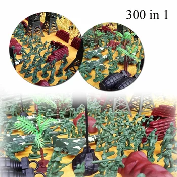 Model de joc sandbox Militare Jucărie din Plastic Armata de Oameni Cifre & Accesorii Playset Kit Cadou Macheta de Jucarie Pentru Copii Baieti