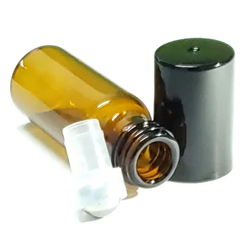 20buc 5ml Ulei Esențial de Sticlă cu Role Sticla Mostra de Parfum Flacon Gol de Deodorant Container