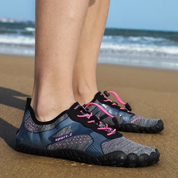 Unisex Dimensiune Mare Pantofi De Apă Aqua Pantofi De Plaja Si Uscat Rapid În Amonte Goale Pantofi Pantofi În Aer Liber De Înot Scufundări Sport Pantofi