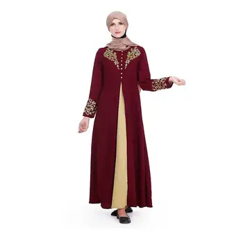Ramadan Abaya Dubai Turc Musulman Rochie Caftan Marocan Caftan Islamic Haine Femei Rochii Halat Rochia Jilbab-Ul Ropa Arabe Mujer