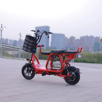 Noi de 12-inch pliere biciclete electrice cu animale de companie coș de biciclete electrice baterie detasabila de călătorie ebike Adult 2-roata de baterie scuter