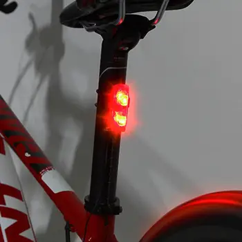 Lumini Pentru Biciclete Inducție Biciclete Coada Lumina Lămpii De Avertizare Magnetic Puterea De A Genera Stop Auto-Alimentat Inducție Magnetică