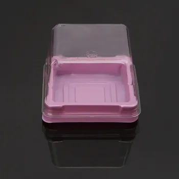 50g Pătrat Tort Luna Tăvi Mooncake Cutie de Ambalaj Container Titular Cu Capace de Plastic, Cutii de Tort Luna 50 de Seturi