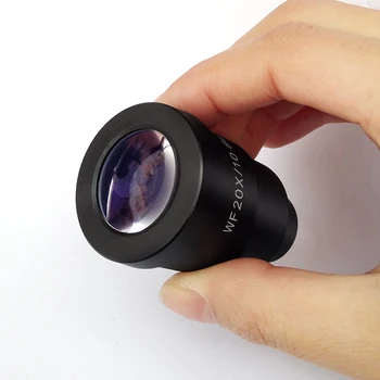 Pereche WF20X Ocular Obiectiv de Microscop Stereo de Inalta Ochi-punct Optice Oculare Câmp de Vedere de 10mm sau 12mm WF20X/10 WF20X/12