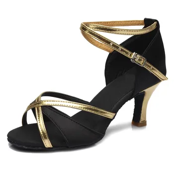 Fierbinte de vânzare en-gros de femei fete latină Pantofi de Dans Ballroom tango salsa Pantofi pentru femei pantofi de dans 4 culoare 805