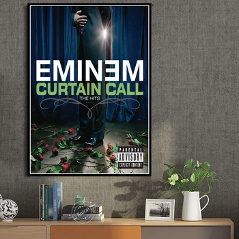 Eminem Renaștere Kamikaze Rap Hip Hop Album De Muzica Star Printuri Tablou Canvas Wall Art Imagini Living Decor Acasă Poster
