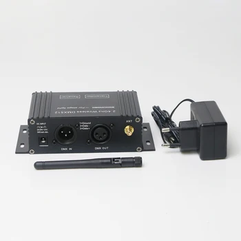 DMX512 Controler Wireless Receptor Transmițător 2.4 G ISM Dif LCD Controler DMX Pentru Etapa Alin DJ Disco Bar Lumini Moving Heads
