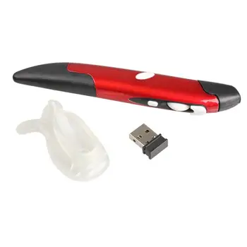 Mini 2.4 GHz Wireless Mouse-ul Stilou Șoareci Optice Pen Pad, Tablet PC-ul Mouse-ul de Aer DPI Reglabil Vertical Mause Sem Fio w/ Receptor USB