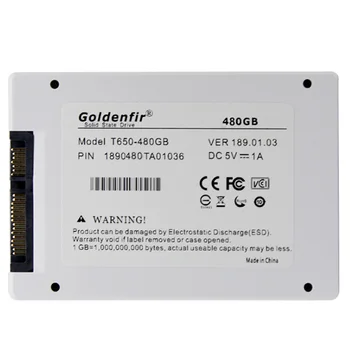 Goldenfir SSD de 1TB, 2TB 960GB 500GB 480GB 240 GB 120GB Laptop Interne de Hard Disk pentru PC-ul Notebook-uri SSD Sata 3 240 GB 120 GB 1 T