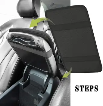 INSTANTARTS Elegant Craniu de Zahăr Design Mașina de Centru Pad Ușor pentru a Instala Masina Cotiera Capacul Protector Durabil Auto Cotiera Pad 2020